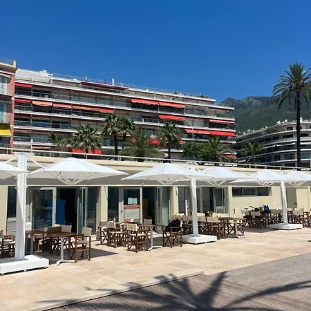 Appartement Cote D Azur Premier Sablettes Est Menton Beachfront *