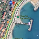Azure Beachfront Sablettes Est Beachfront 芒通