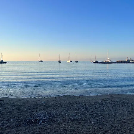 Cote D Azur Premier Sablettes Est Menton Beachfront