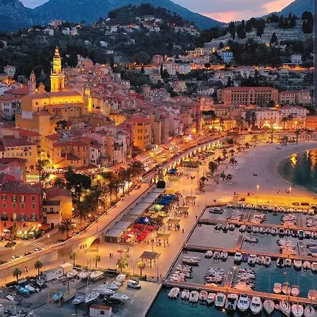 Cote D Azur Premier Sablettes Est Menton Beachfront Apartment